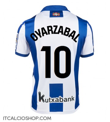 Real Sociedad Mikel Oyarzabal #10 Prima Maglia 2024-25 Manica Corta